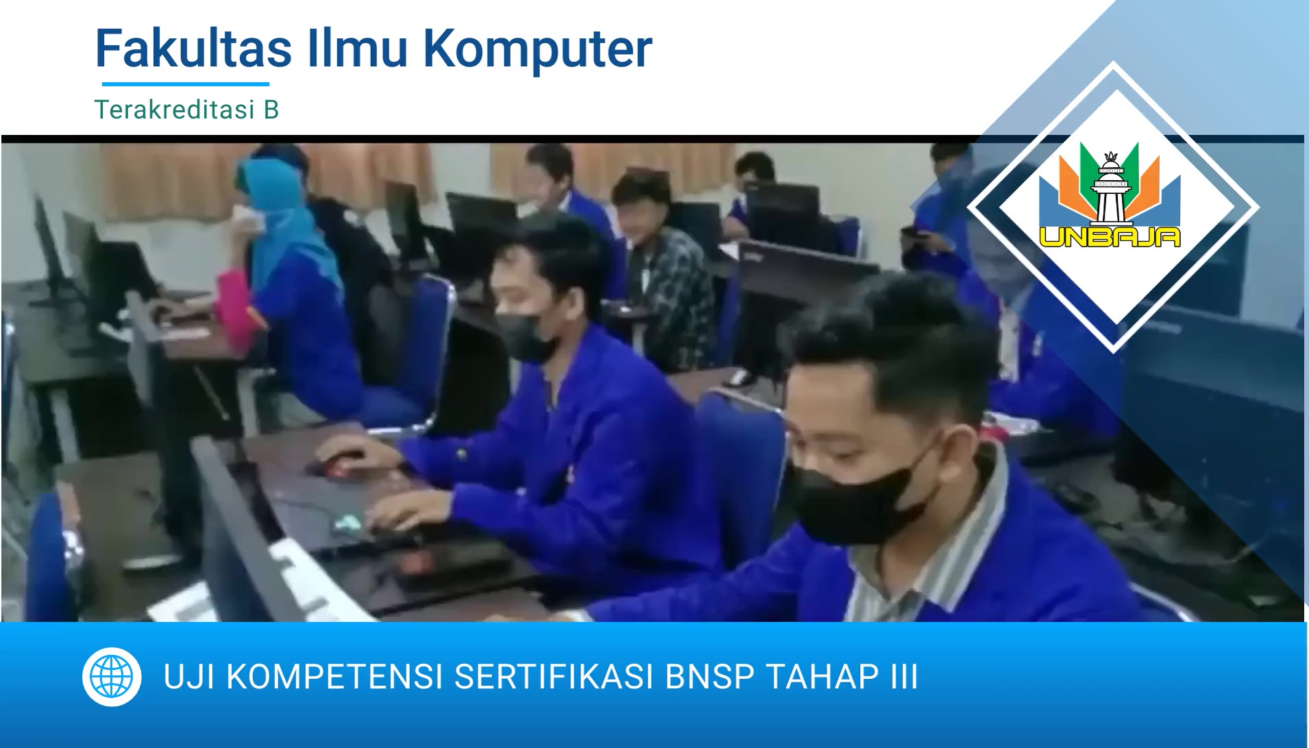 Sertifikasi BNSP Filkom Unbaja